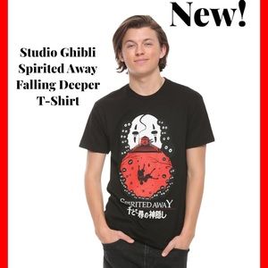 Spirited Away Falling Deeper Men’s T-Shirt, Sz XL